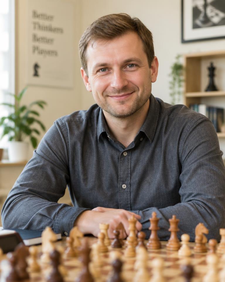 Milos Novak, chess coach